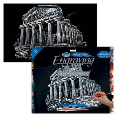 Kit ROYAL LANGNICKEL® Gravure d'Art Le Parthénon d'Athènes