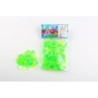 Elastiques RAINBOW LOOM Bicolore Jaune-Vert
