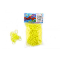 Elastiques RAINBOW LOOM Jaune