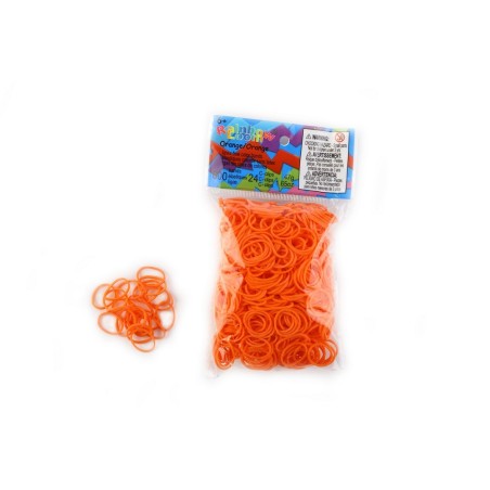Elastiques RAINBOW LOOM Orange