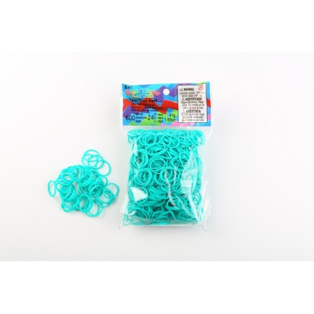Elastiques RAINBOW LOOM Bleu Vert