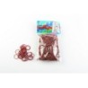 Elastiques RAINBOW LOOM Marron Bordeaux