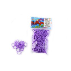 Elastiques RAINBOW LOOM Violet