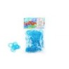 Elastiques RAINBOW LOOM Métallique Bleu