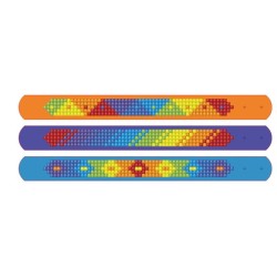 DTZ12.016 - Bracelets Dotzies Mardi gras