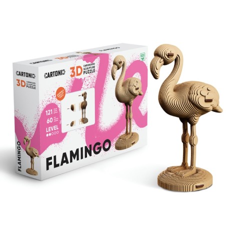 CARTONIC® - Modèle Flamant rose