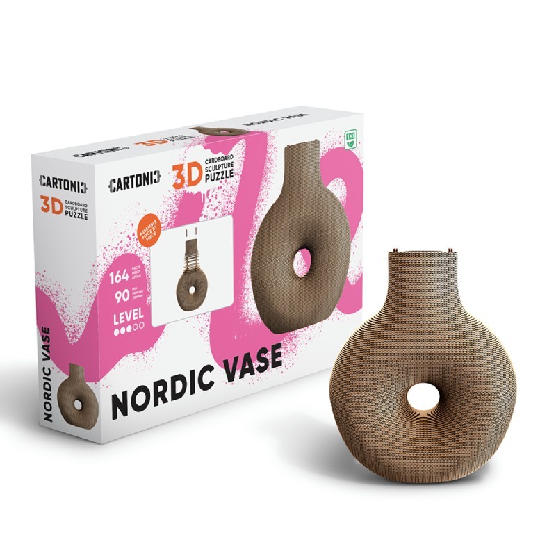 CARTONIC® - Modèle Vase nordique