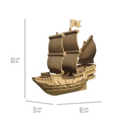 CARTONIC® - Modèle Bateau pirate