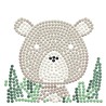 Kit DIAMOND DOTZ® avec cadre L'ours des bois