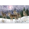Kit ROYAL LANGNICKEL® Peinture au numéro - Les loups