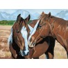 Kit ROYAL LANGNICKEL® Peinture au numero - Se faire des amis