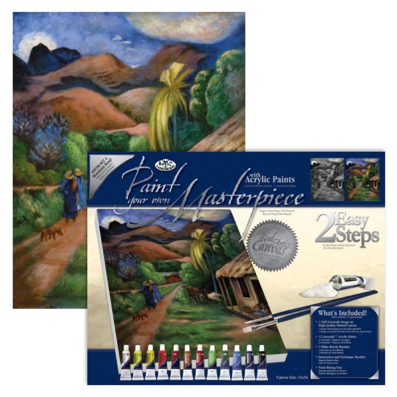 copy of Kit ROYAL LANGNICKEL® Peinture d'art sur châssis - Café at night ( Van Gogh)