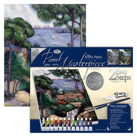 copy of Kit ROYAL LANGNICKEL® Peinture d'art sur châssis - Café at night ( Van Gogh)
