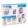 Kit ROYAL LANGNICKEL® Peinture d'art sur châssis  - Bouquet de fleurs