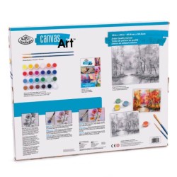 copy of Kit ROYAL LANGNICKEL® Peinture au numero toile sur châssis  - Le phare sur la côte - Grand Format