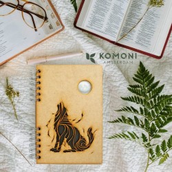 copy of Carnet bois rechargeable KOMONI® – Modèle Lion