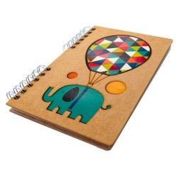 copy of Carnet bois rechargeable KOMONI® – Modèle Lion
