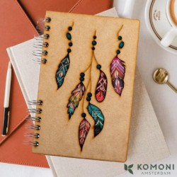 carnet bois komoni attrape rêves