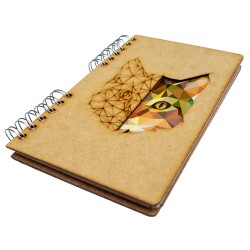 copy of Carnet bois rechargeable KOMONI® – Modèle Chat