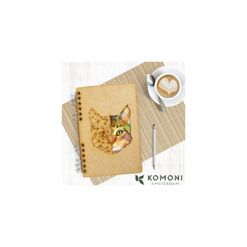 copy of Carnet bois rechargeable KOMONI® – Modèle Chat