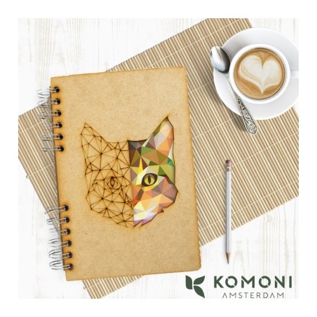 copy of Carnet bois rechargeable KOMONI® – Modèle Chat