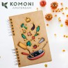 copy of Carnet bois rechargeable KOMONI® – Modèle Ingrédients