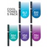 CHAMELEON Pack 5 couleurs  – Tons Modernes / Cool