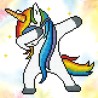 Kit DOTZIES® Le Dab de la Licorne