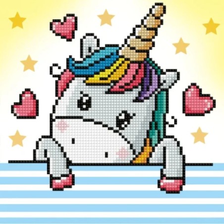 Kit DOTZIES® Licorne amoureuse