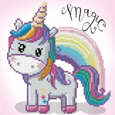 Kit DOTZIES® Licorne arc-en-ciel