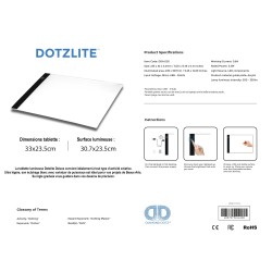 TABLETTE LUMINEUSE Dotzlite Standard