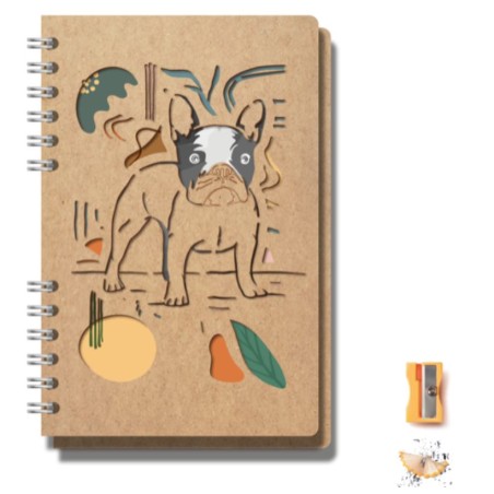 copy of Carnet bois rechargeable KOMONI® – Modèle Lion