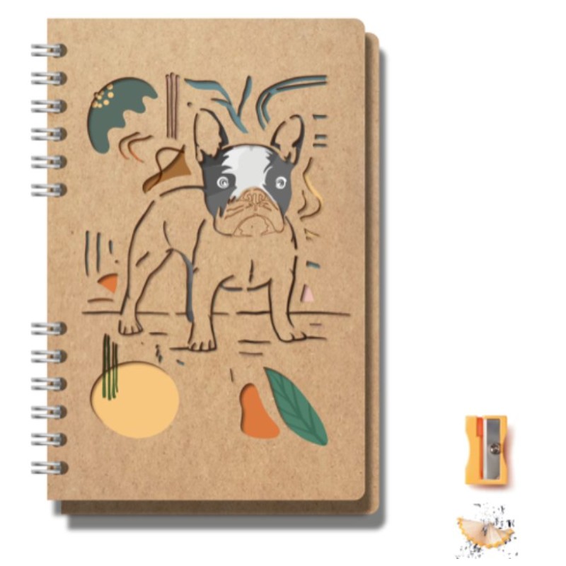 copy of Carnet bois rechargeable KOMONI® – Modèle Lion