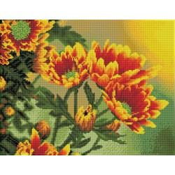 DIAMOND DOTZ® Carré Fleur...