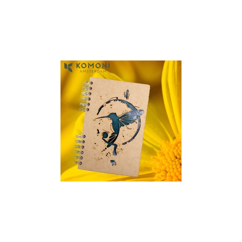 copy of Carnet bois rechargeable KOMONI® – Modèle Colibri encre
