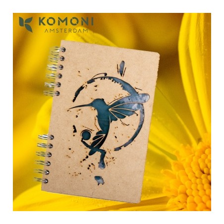 copy of Carnet bois rechargeable KOMONI® – Modèle Colibri encre