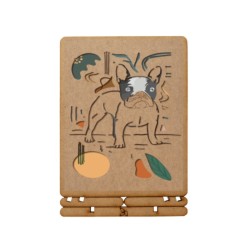 Carte bois Chien_Komoni
