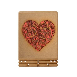Carte bois coeur rouge_Komoni