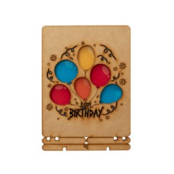 Carte bois ballons joyeux anniversaire_Komoni