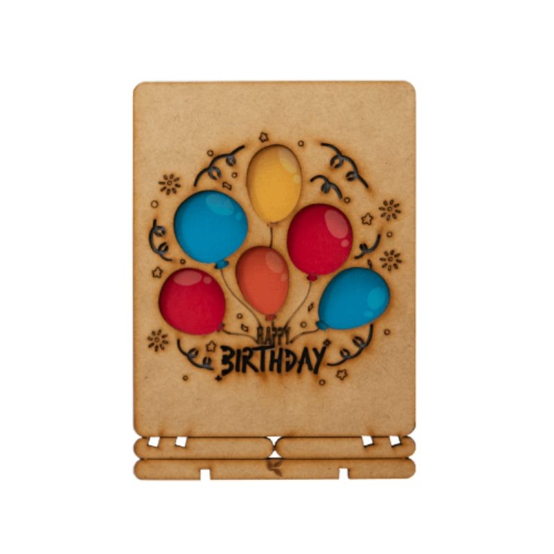 Carte bois ballons joyeux anniversaire_Komoni