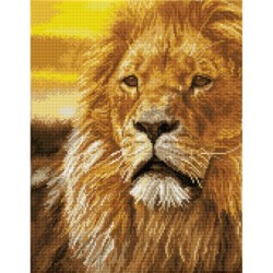 DIAMOND DOTZ® Carré Roi lion