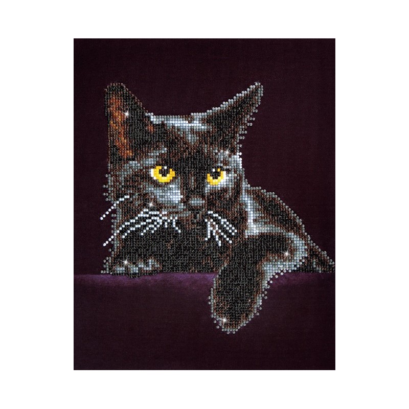 Kit DIAMOND DOTZ® Chat Noir - Sans cadre