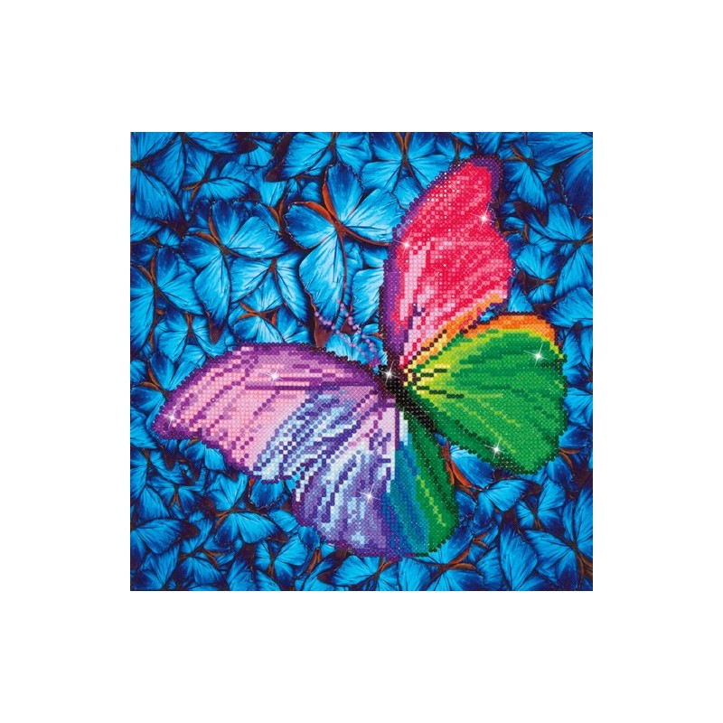 Kit DIAMOND DOTZ® Papillon Rose