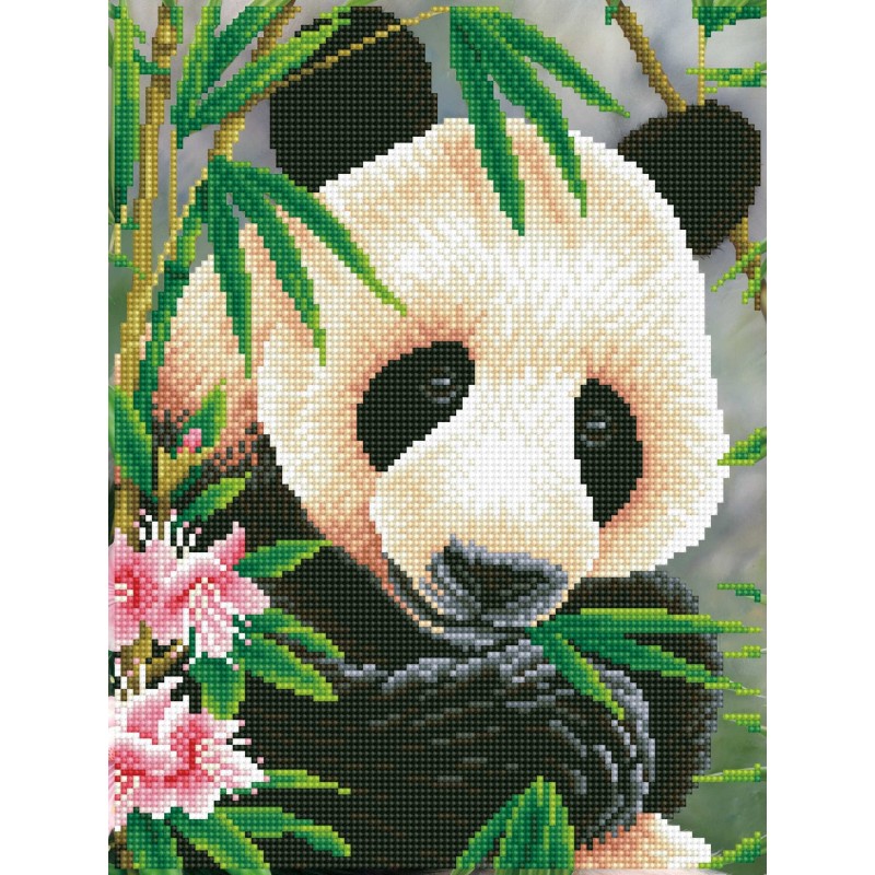 Kit DIAMOND DOTZ® Prince Panda - Sans cadre