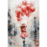 Kit DIAMOND DOTZ® La fille aux ballons