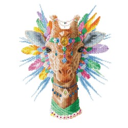 Kit DIAMOND DOTZ® Collection exclusive Girafe Bohème