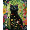 Kit DIAMOND DOTZ® Le chat noir au jardin