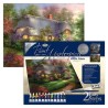 Kit ROYAL LANGNICKEL® Peinture d'art sur châssis - Le cottage enchanté