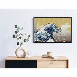 Kit DIAMOND DOTZ® La grande vague de Kanagawa (Hokusai)