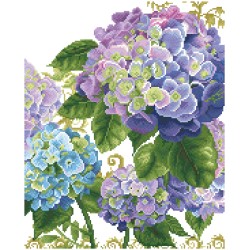 Kit DIAMOND DOTZ® Composition d'hortensias